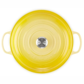 Casserole dish Le Creuset Campagnard Round Sun Yellow 30 cm